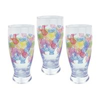 Set x 3 vasos cerveceros Color Fest 325ml Hartin