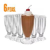 Set de 6 Vasos Milk Shake 350ml Fta