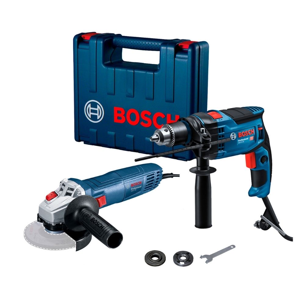 Taladro Bosch Gsb 16 MP + Amoladora Gws 700