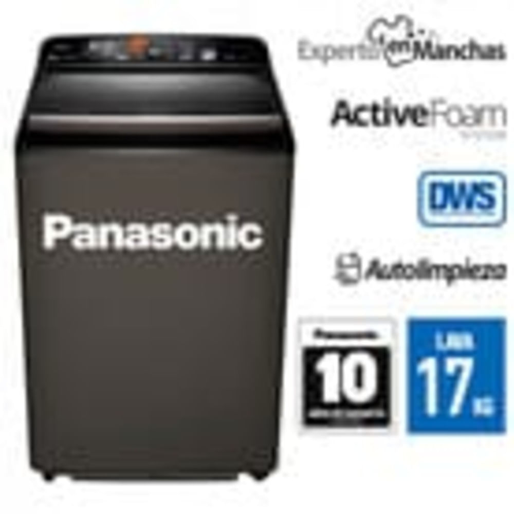 Lavadora Panasonic NA-F170H7TRH 17kg
