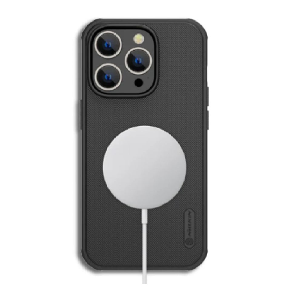 Case Super Frosted Magsafe para Iphone 14-Negro