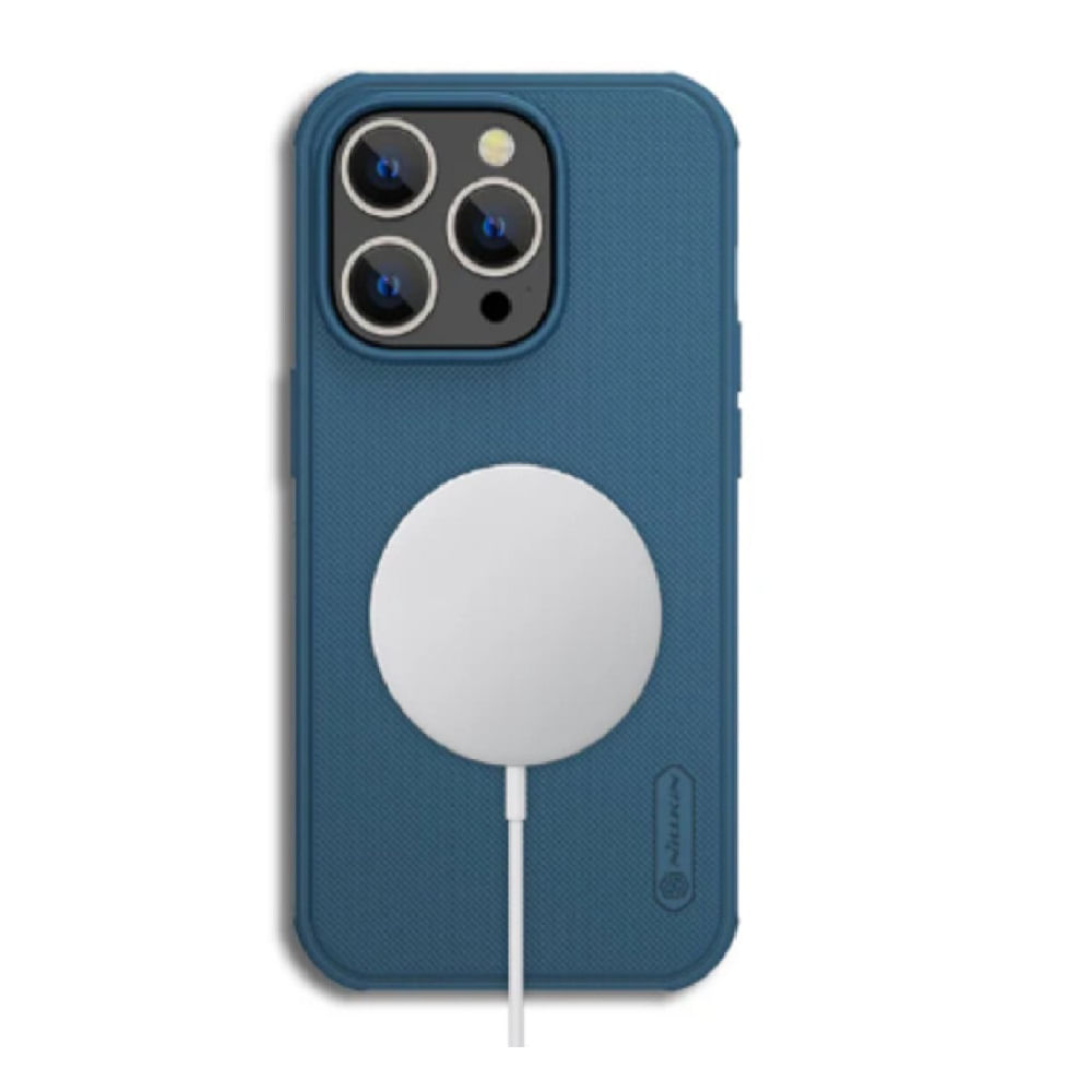 Case Super Frosted Magsafe para Iphone 14 Pro - AZUL