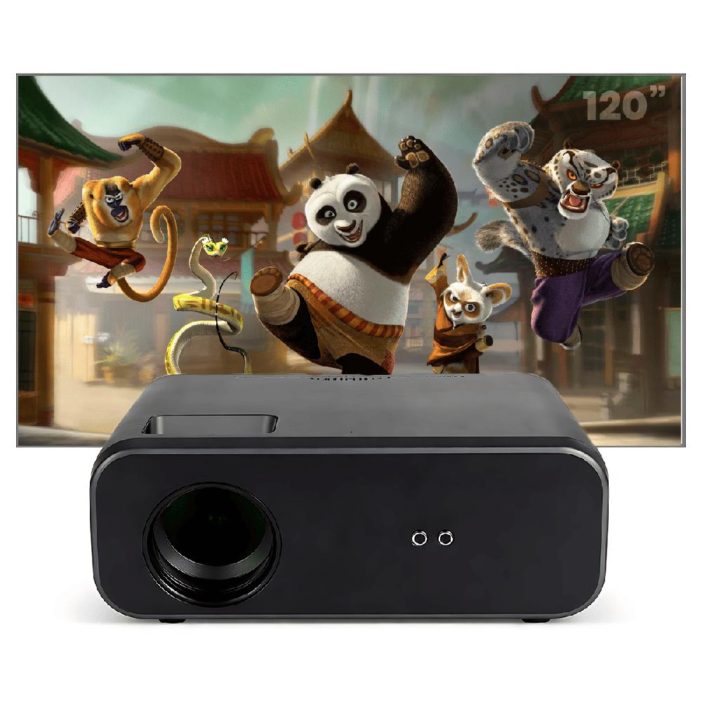 Proyector Smart Owlenz SD550 Enfoque Manual Más Ecran 120 Pulgadas Plomo