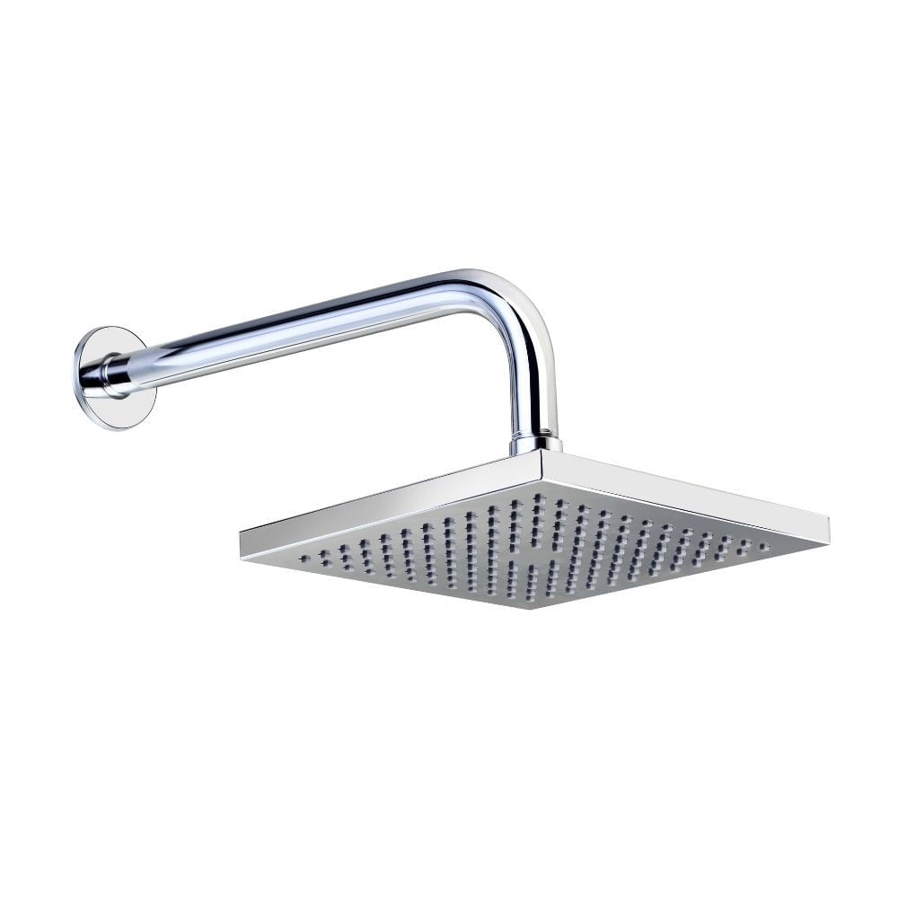 Salida de Ducha Cuadrada Cromada 21cm Orange