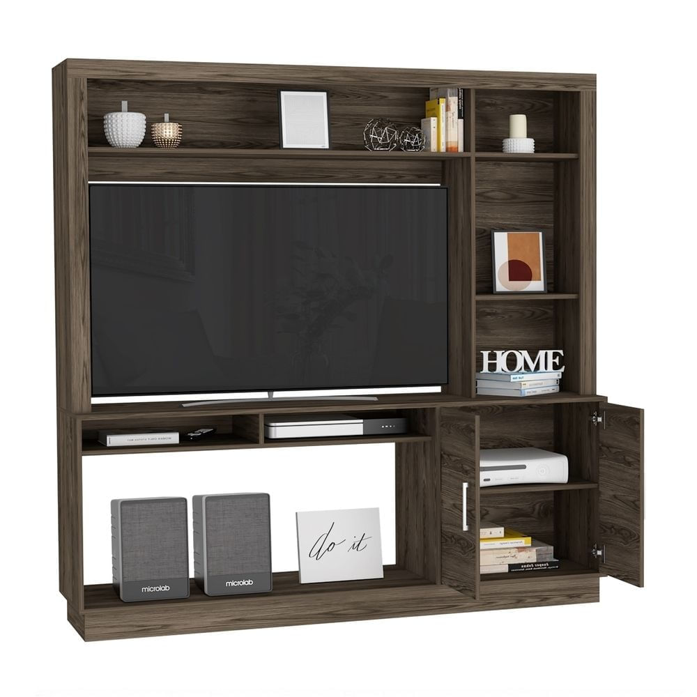 Estante TV 55 Cantabria 2 Puertas Milan Tuhome