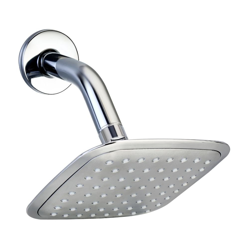 Salida de Ducha Cuadrada Cromada 16cm Orange