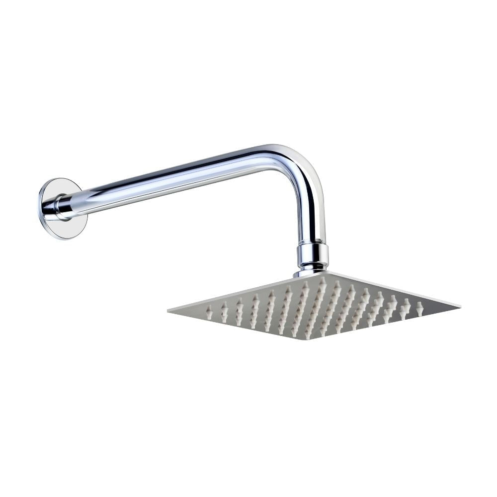 Salida de Ducha Cuadrada Acero Inoxidable 16cm Orange