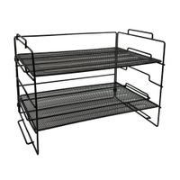Archivador de 2 Niveles Metal Negro