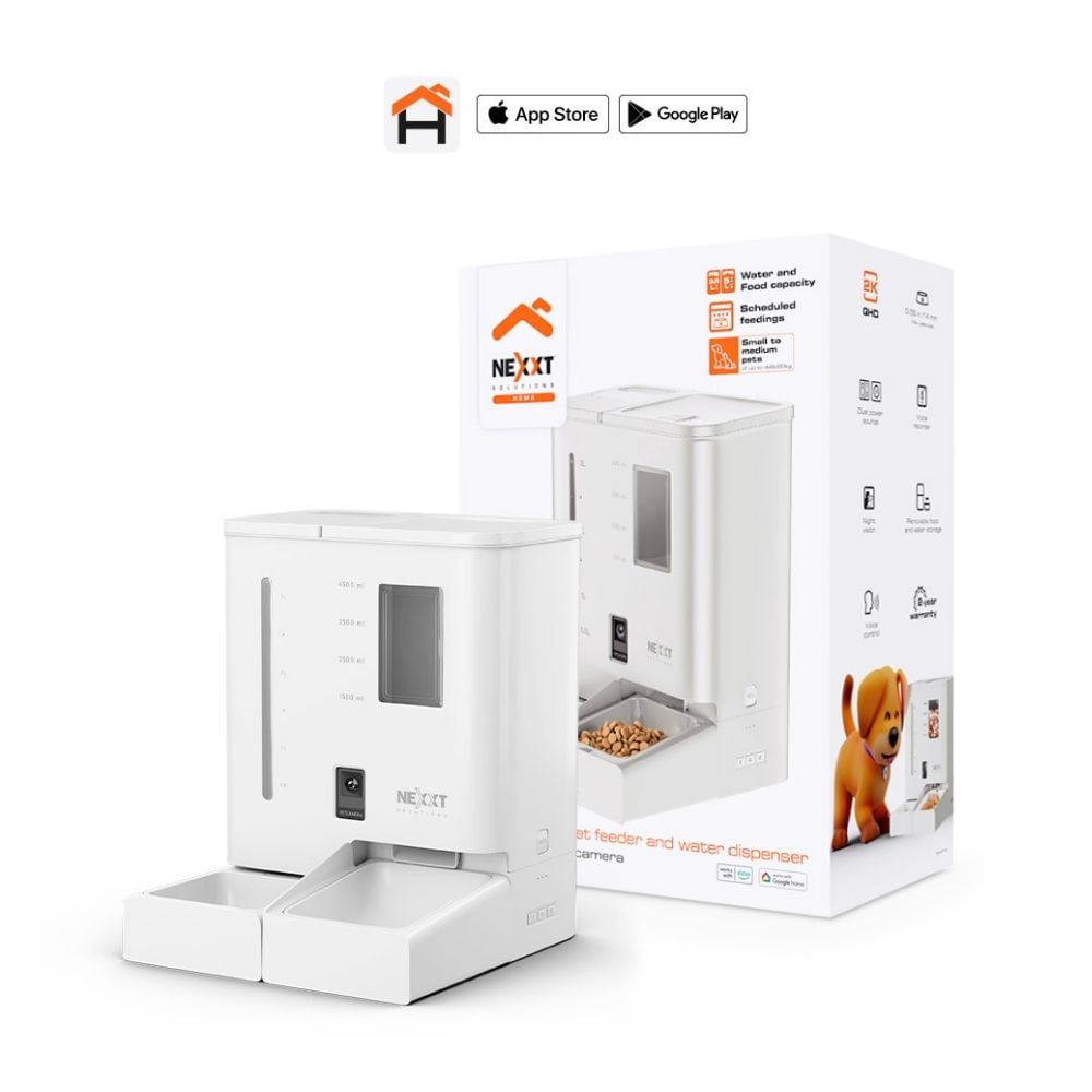 Dispensador Comida y Agua Smart Mascotas Nexxt