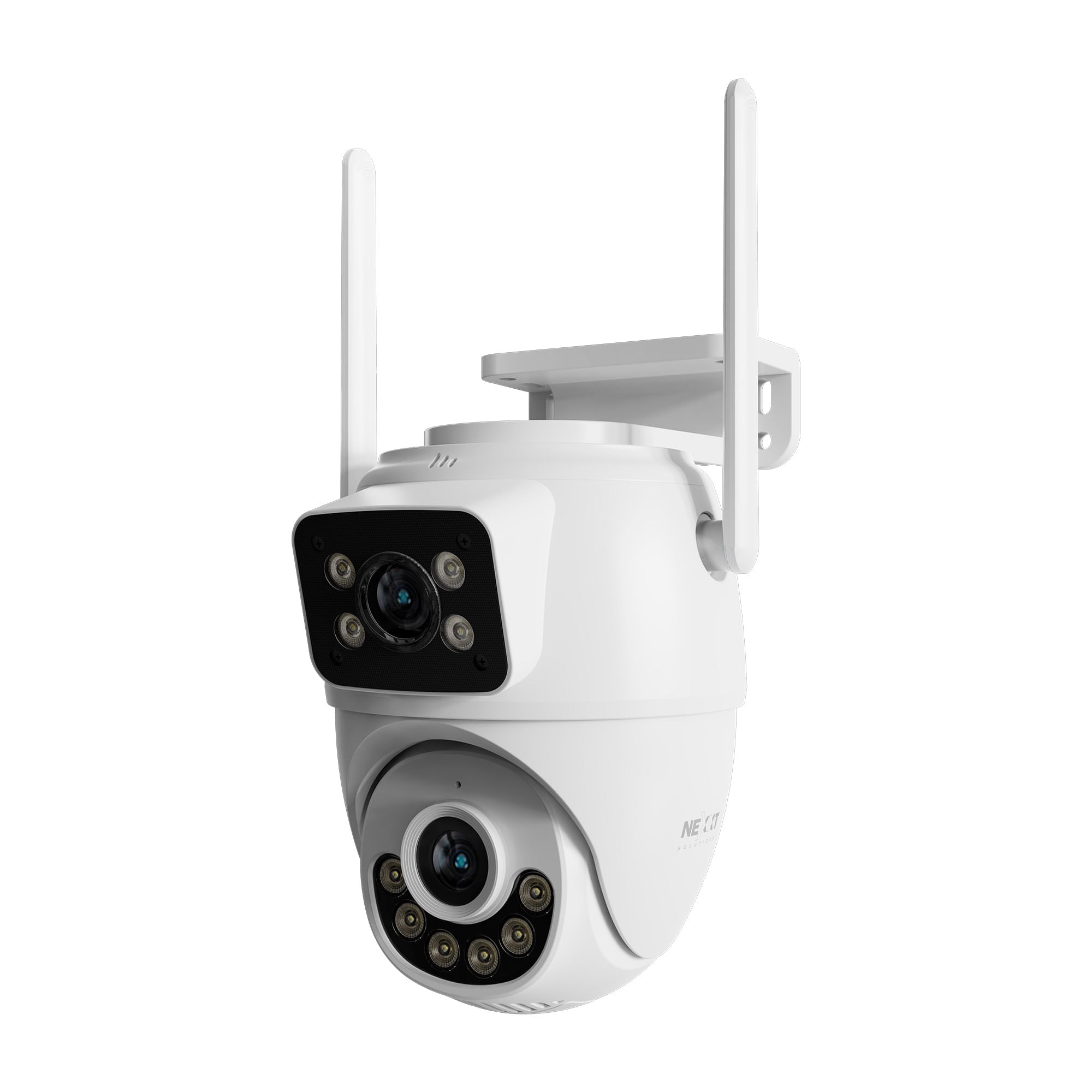 Cámara Smart Exterior Doble Lente Ptz + Fija Rj45 Nexxt