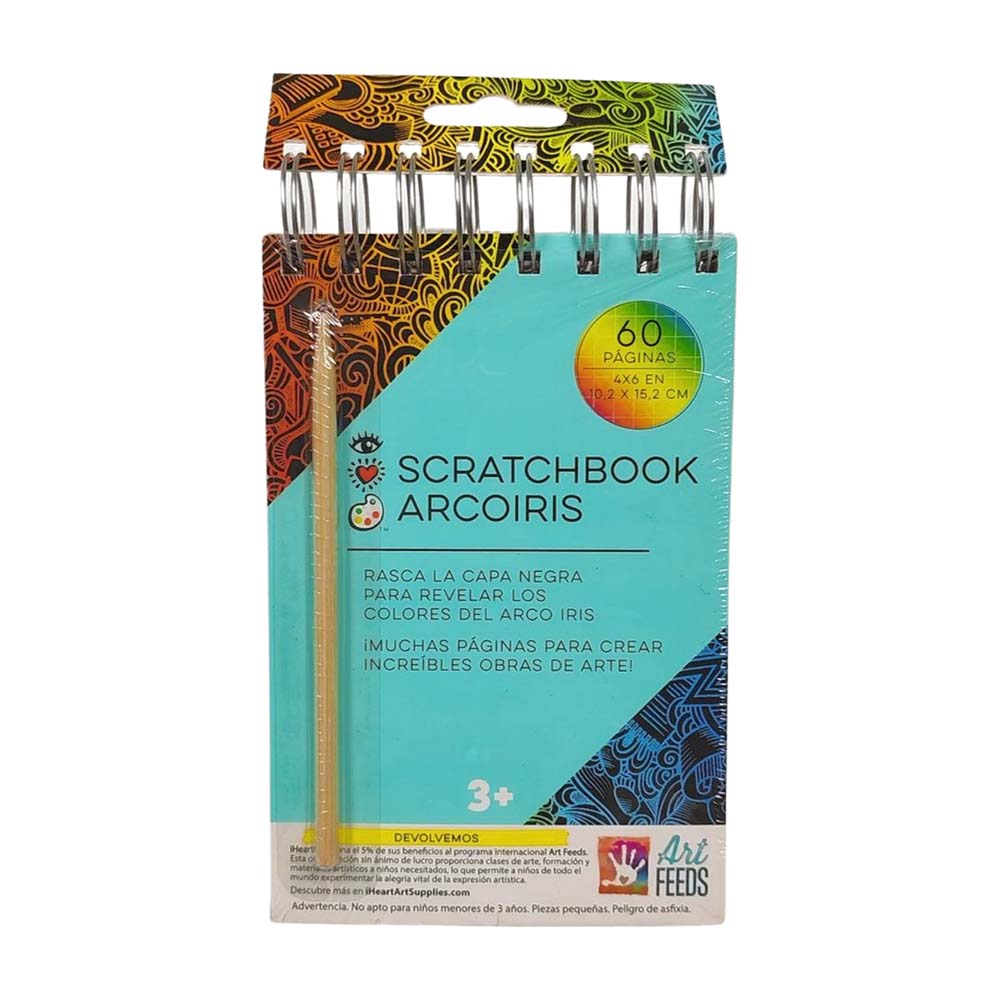 Scratch book Arcoiris CLASS&WORK