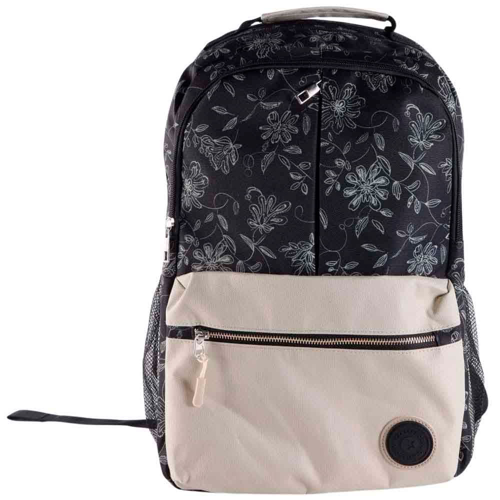 Mochila estampada beige CLASS&WORK