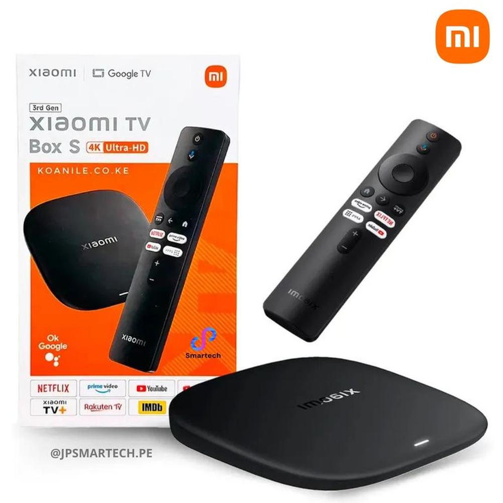 XIAOMI MI TV BOX S 3RA GEN GOOGLE TV CHROMECAST - VERSION GLOBAL