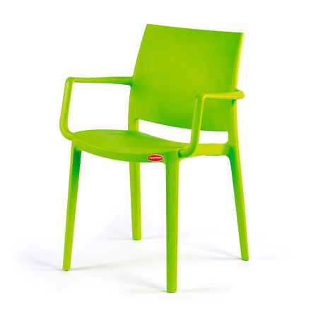 Sillón Capellini verde Polinplast