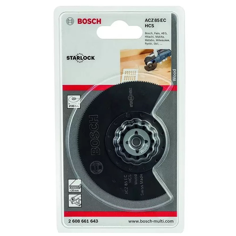 Disco para Corte Bosch ACZ 85 EC HCS en Madera