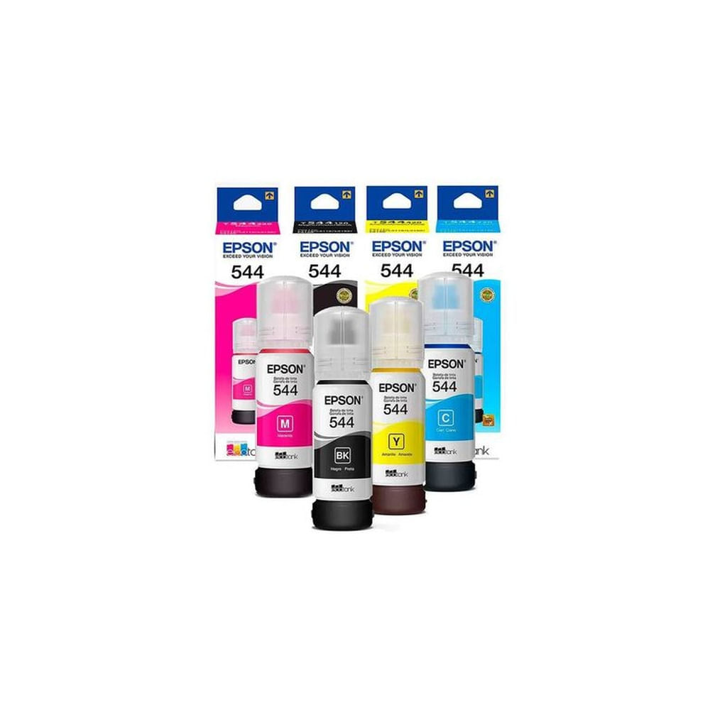 Kit de Tinta Epson T544 4 en 1 liquida