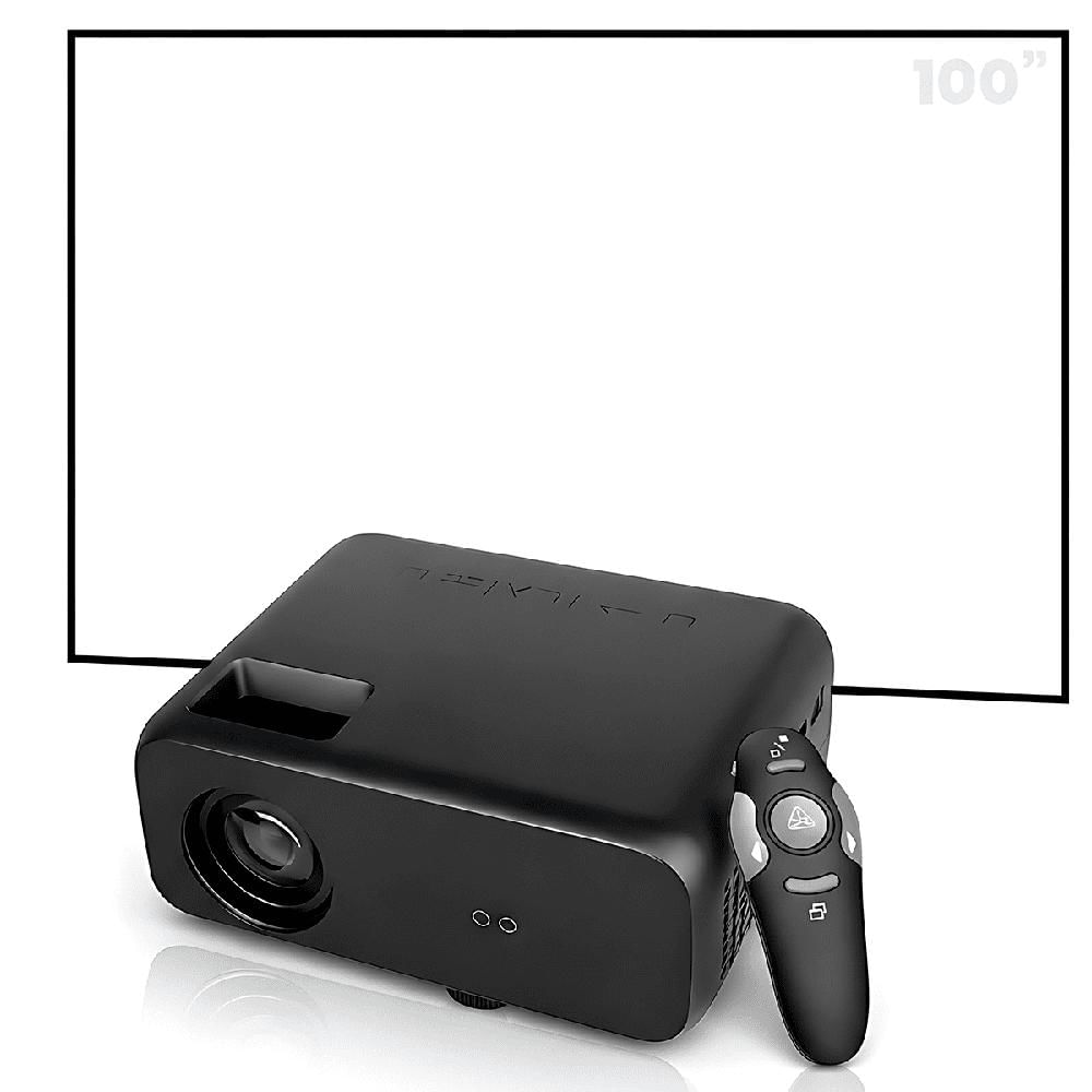 Proyector Smart Owlenz SD550 Enfoque Manual Más Ecran 100 Pulgadas Más Puntero Láser