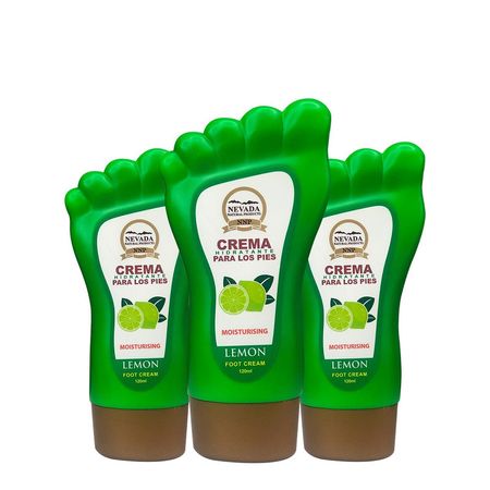 3 Crema Hidratante para los pies - Limon 120 ml