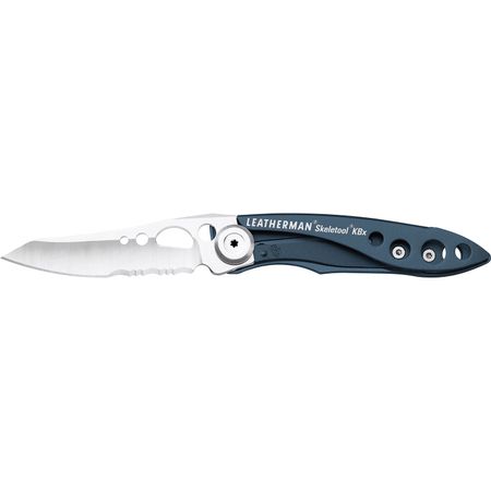 Cuchillo Plegable Leatherman Skeletool Kbx Azul Denim en Envase Tipo Clamshell 1401729-REG