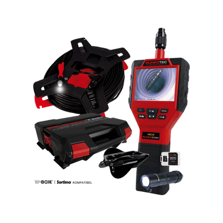 Runpotec Runpocam cámara de inspección de 30 metros para cableado y más
