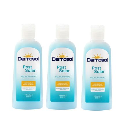 Gel Siliconado Post Solar Dermosol 3 Unidades