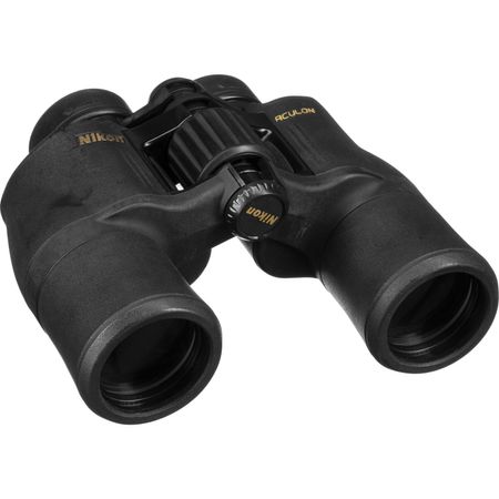 Binoculars Nikon Aculon A211 8X42 Negro Restaurado por Nikon Usa 1524532-REG
