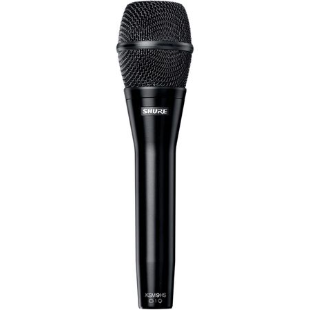 Micrófono Vocal de Mano Shure KSM9HS de Doble Diafragma y Patrones Múltiples (Negro) - Ideal para So 943301-REG