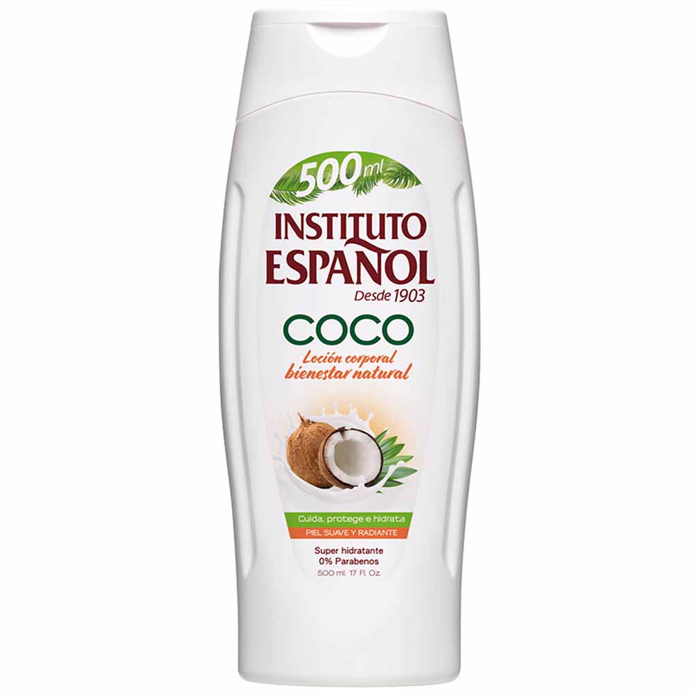 Aceite Corporal INSTITUTO ESPAÑOL Coco Frasco 500ml