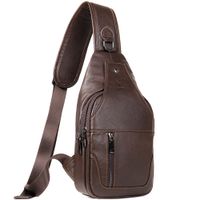 Pechera de Cuero Vacuno Premium 7702 Café