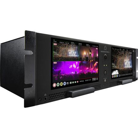 Atomos Shogun Studio II Rackmount 4K Dual Recorder & Monitor (3RU) - Monitores Duales de 7