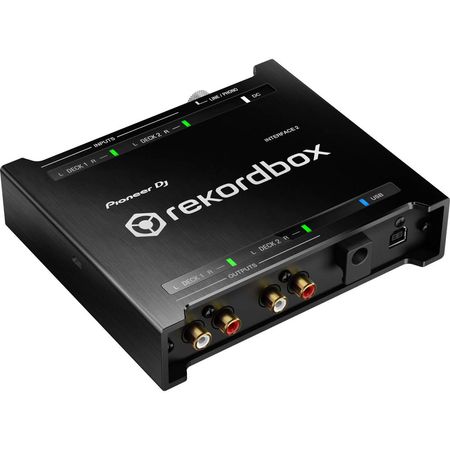 Pioneer DJ Interface 2 - Audio Interface with rekordbox dj and dvs 1350401-REG