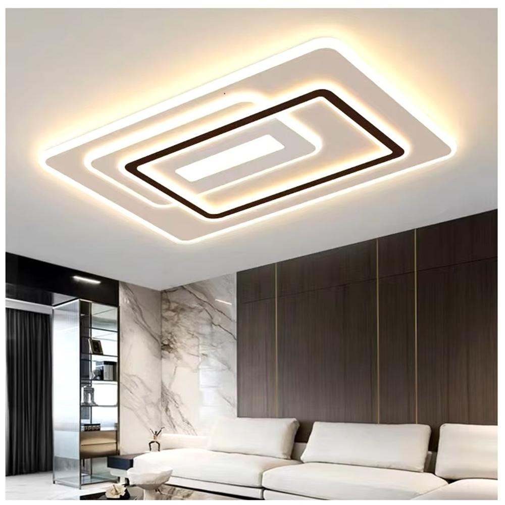 Lampara Techo LED Rectangular Incluye control remoto