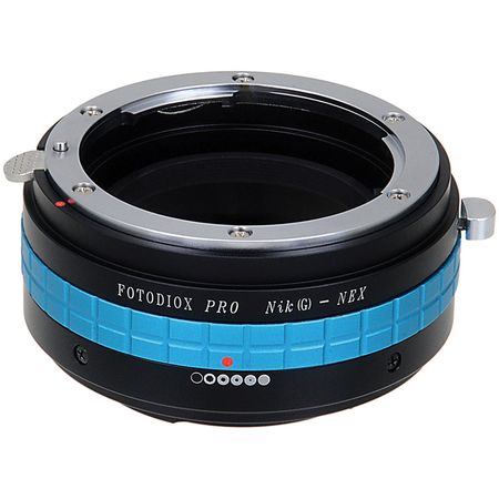 Adaptador Pro FotodioX de Lente Nikon F-Mount G-Type a Cámara Sony E-Mount - Control de Diafragma, C 1097672-REG