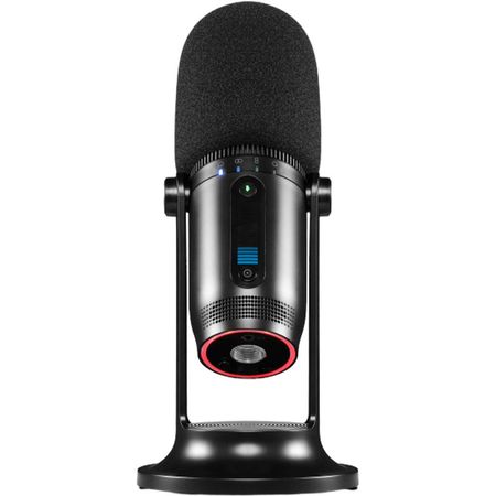 Micrófono USB THRONMAX MDrill One Pro (Negro Jet) - Ideal para Streaming, Podcasts, ASMR y Más, Comp 1556808-REG