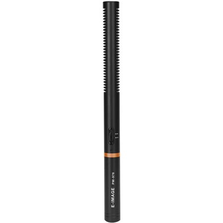 Micrófono Shotgun Hypercardioide E-Image PM-976 - Ideal para Grabación a Distancia, Patrón Polar Hyp 1501299-REG