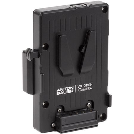 Adaptador de Batería Wooden Camera Pro de Montaje Gold a V-Mount - 3 Conectores D-Tap, Fusible Digit 1430277-REG