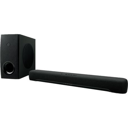 Yamaha SR-C30A Barra de Sonido 2.1 Canales 90W con Subwoofer Inalámbrico de 50W y Soporte HDMI ARC 1722048-REG