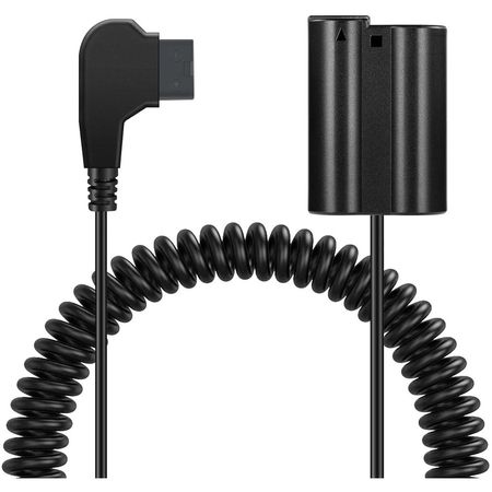 Batería Dummy Neewer VP-EP5B a D Tap EN-EL15 con Protección de Circuito Múltiple, Cable Enrollado Fu 1812347-REG