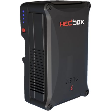 Batería Li-Ion V-Mount Hedbox NERO L 14.8V 195Wh - Soporta hasta 13A, Salida D-Tap, Puerto USB-A, Me 1470712-REG
