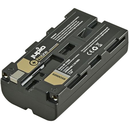 Batería Jupio ProLine NP-F550 3350mAh - Reemplazo para Sony NP-F550, Compatible con Cámaras Sony y O 1656236-REG