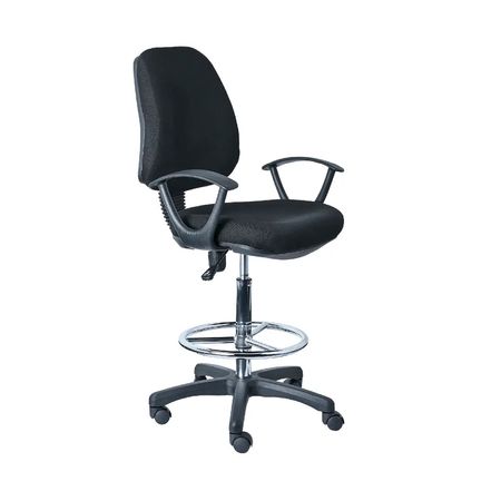 Silla Cajero Giratoria Link Negro Ofideas