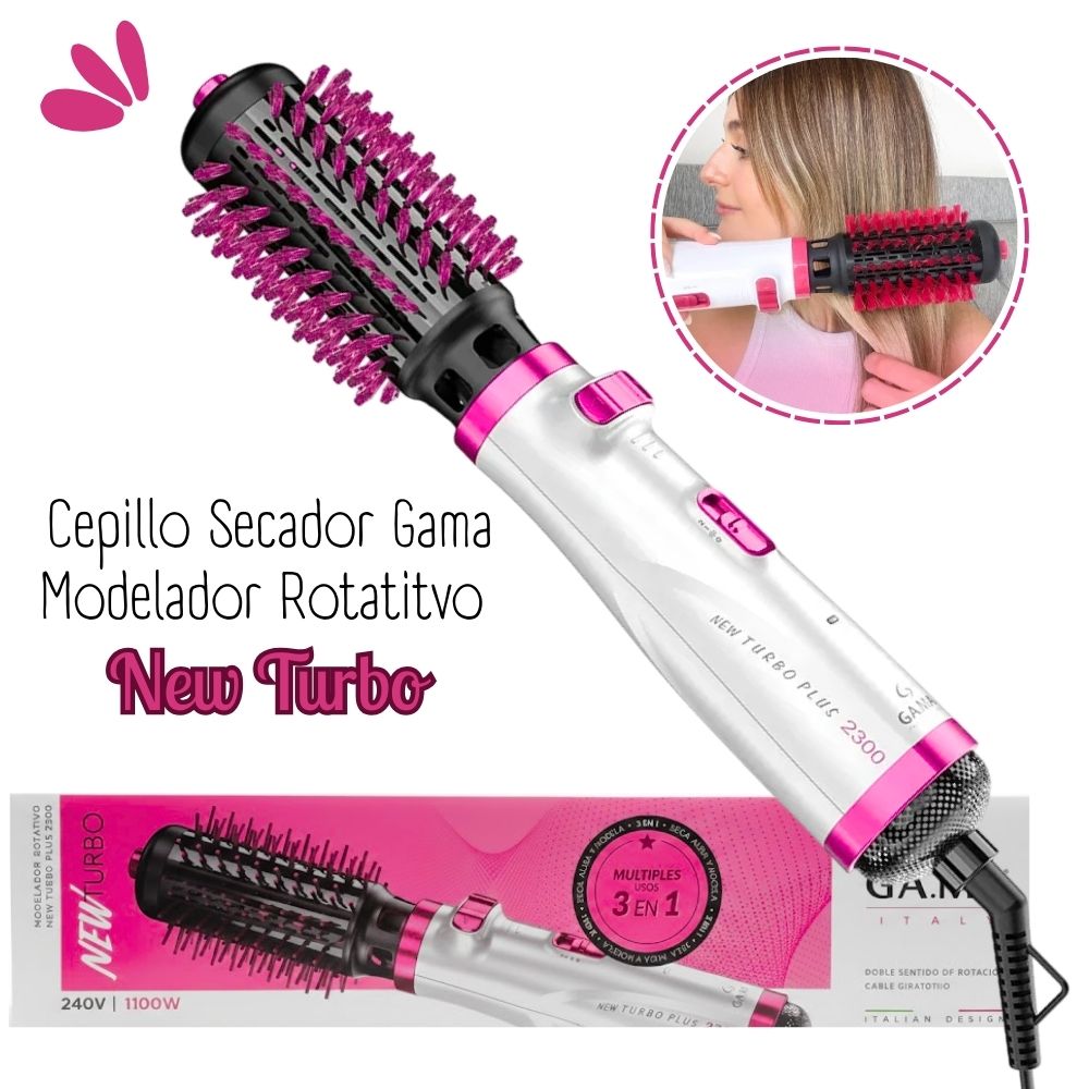 Cepillo Secador Gama  Rotativo New Turbo Plus 2300
