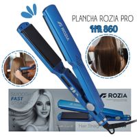 PLANCHA ALISADORA DE CABELLO ROZIA HR-860 AZUL