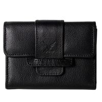 Billetera de Cuero Vacuno Premium ARW08 Negra