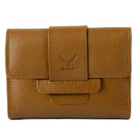 Billetera de Cuero Vacuno Premium ARW08 Camel