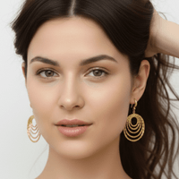 Aretes Pendientes Afrodita Modelo FGD
