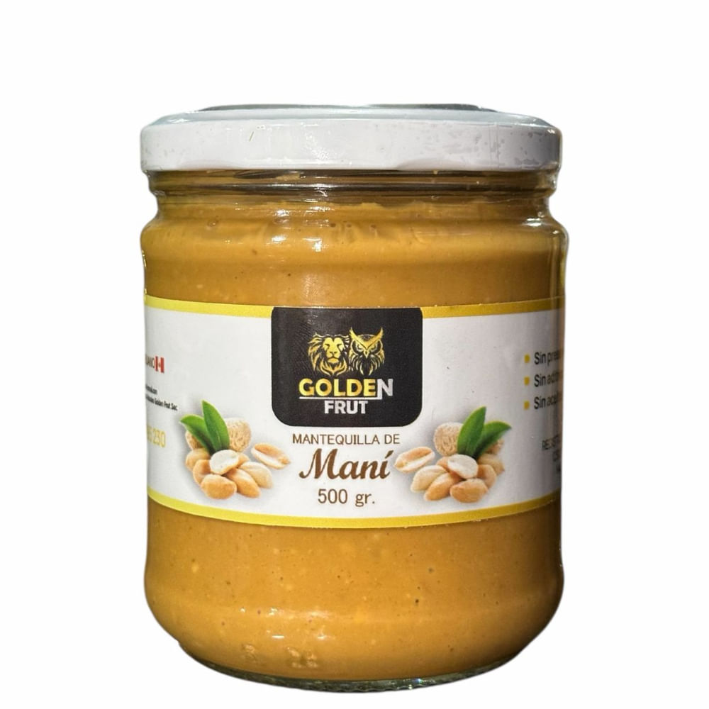 MANTEQUILLA DE MANI 500GR