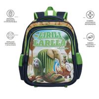 MOCHILA 3 EN 1 MULTIPACK PARA NIÑOS ESCOLAR TRALALERO LIRILI LARILA