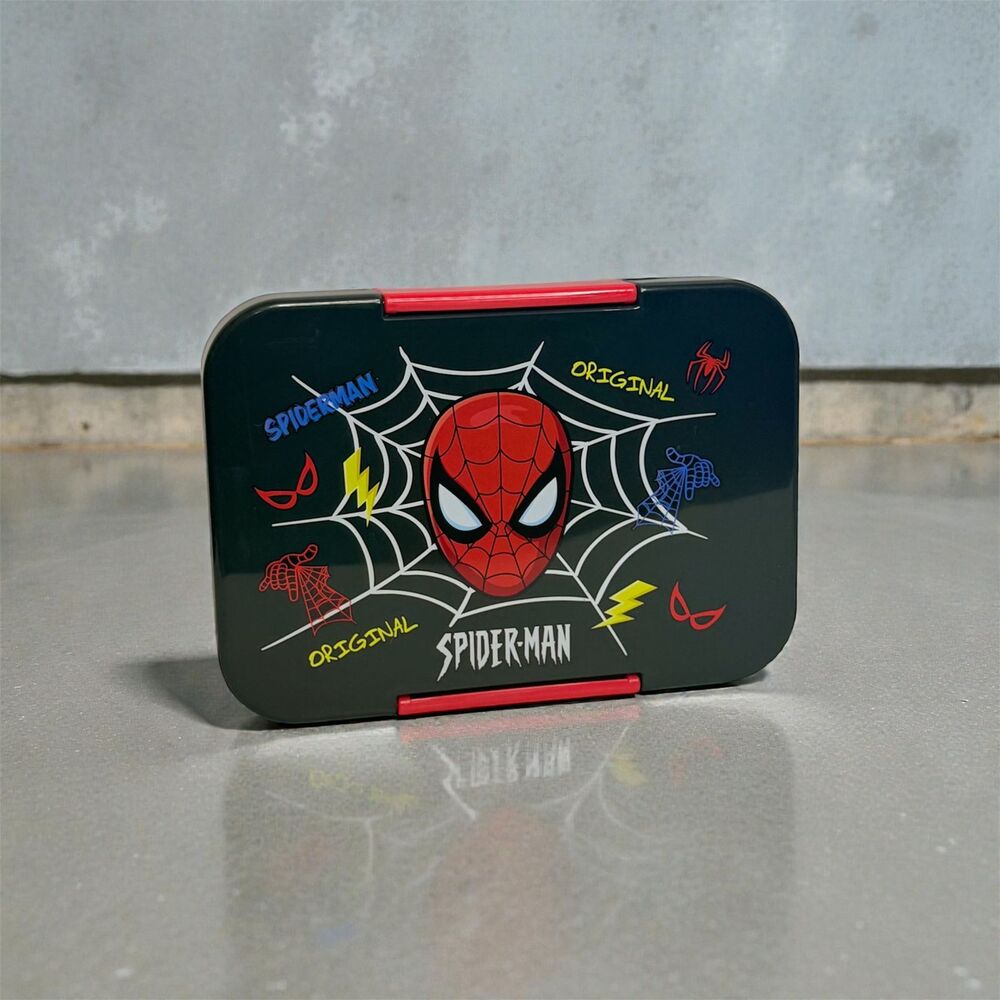 TAPER BENTO PERSONALIZADO PARA NIÑO SPIDERMAN