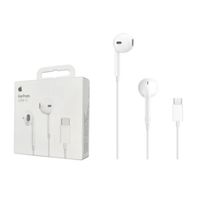 Audífono EarPods APPLE Con conector Tipo C Original Blanco